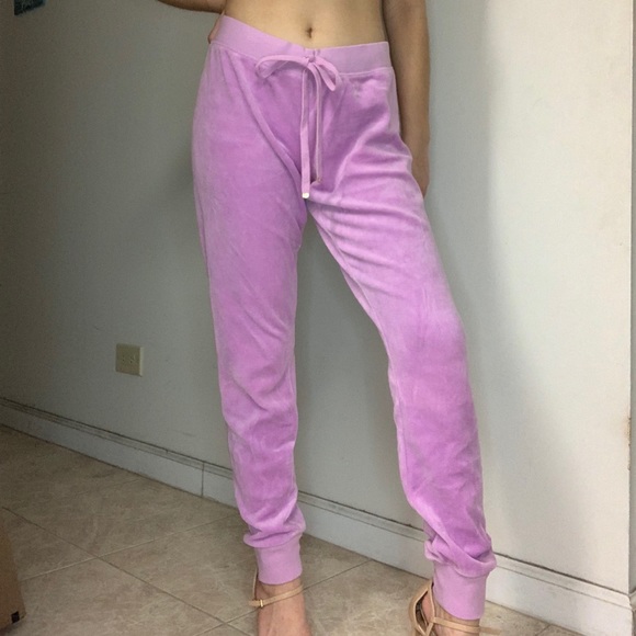 Juicy couture purple velour joggers - Picture 7 of 7